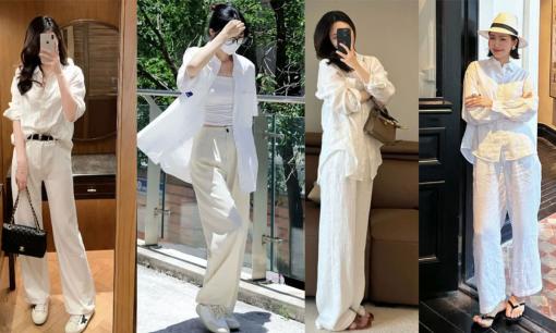 Cách phối đồ với quần trắng mùa hè, trẻ trung thời thượng chỉ trong một nốt nhạc