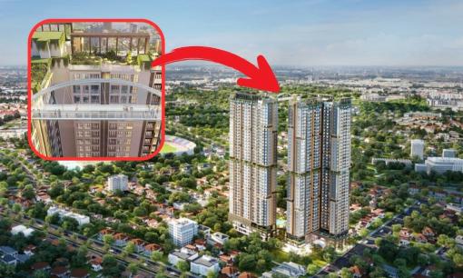 Tòa tháp đôi chọc trời toạ lạc tại 'tỉnh giàu nhất Việt Nam', sở hữu cầu kính trên không cao nhất cả nước, chịu được động đất cấp 7, gió cấp 11