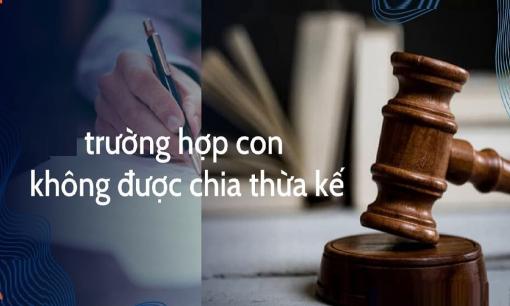 Đây là trường hợp duy nhất con đẻ bị truất quyền thừa kế khi cha mẹ mất, là ai?