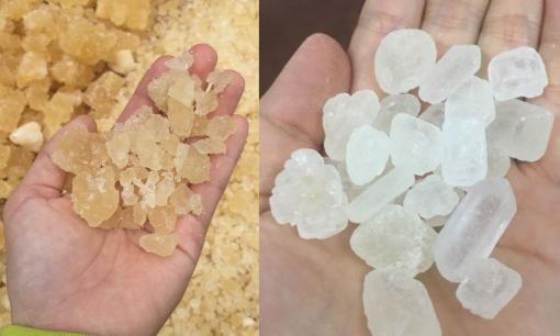 Đường phèn màu trắng và màu vàng loại nào chất lượng hơn và nên chọn ra sao để dùng trong nấu ăn và pha chế?