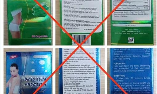 Hai thực phẩm chức năng chứa chất cấm nguy hiểm bán trên sàn giao dịch điện tử, xem để tránh mua phải