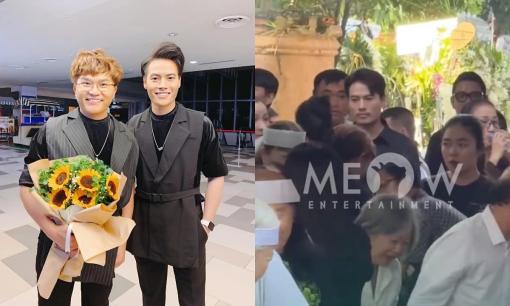 'Tình tin đồn' gây chú ý khi đến viếng đám tang mẹ của MC Đại Nghĩa