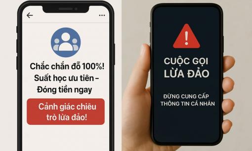 Cảnh báo thủ đoạn lừa đảo mới: Mạo danh công an, cán bộ tuyển sinh để lừa tiền, phụ huynh hết sức lưu ý!