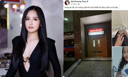 Hoa hậu Mai Phương Thúy nhập viện gấp sau khi ăn lẩu
