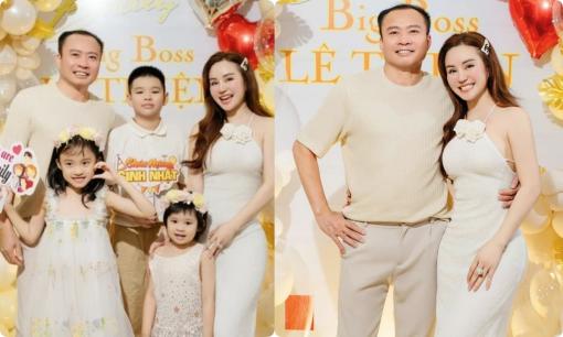 Chồng đại gia của Vy Oanh hiếm hoi xuất hiện, cách gọi nửa kia của nữ ca sĩ gây chú ý