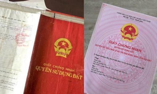 Sổ đỏ bị ố, nhòe có bắt buộc phải làm theo mẫu mới 2025 hay không?