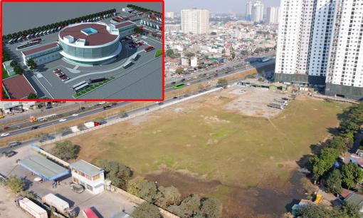 Bến xe khách thứ 7 tại Hà Nội bắt đầu xây dựng, một năm nữa đi vào hoạt động