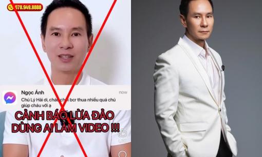 Lý Hải bức xúc vì bị AI giả mạo, lên tiếng cảnh báo khán giả