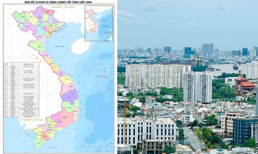 Mới nhất: Bản đồ chi tiết về 34 tỉnh, thành của Việt Nam