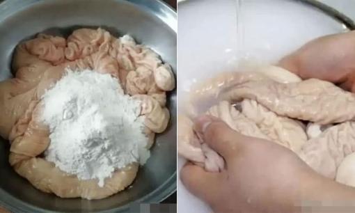 Làm thế nào để làm sạch lòng heo mà không cần muối? Sau đây là một cách đơn giản và nhanh chóng để loại bỏ mùi tanh