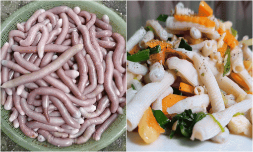 Đặc sản Quảng Ninh được ví như 'mì chính nhà giàu', nhìn ghê rợn nhưng ăn siêu cuốn, giá hơn nửa chỉ vàng vẫn hút khách