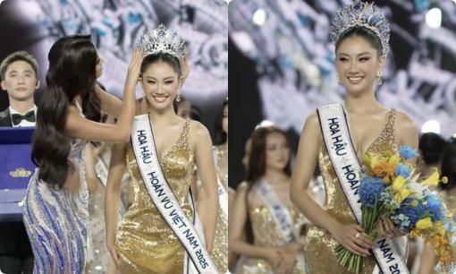 Người đẹp Nguyễn Hoàng Phương Linh đăng quang Hoa hậu Hoàn vũ Việt Nam 2025