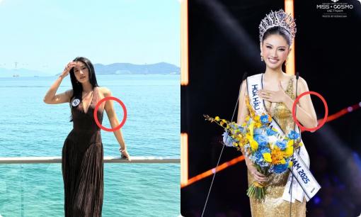 Tân Hoa hậu Hoàn vũ Việt Nam 2025 bị 'ném đá' dữ dội sau đăng quang vì điều này