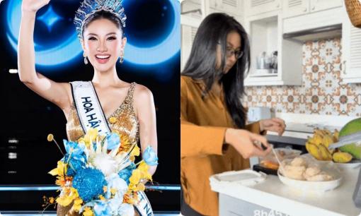 Tân Hoa hậu Hoàn vũ Việt Nam Phương Linh có cơ ngơi thế nào trước đăng quang?