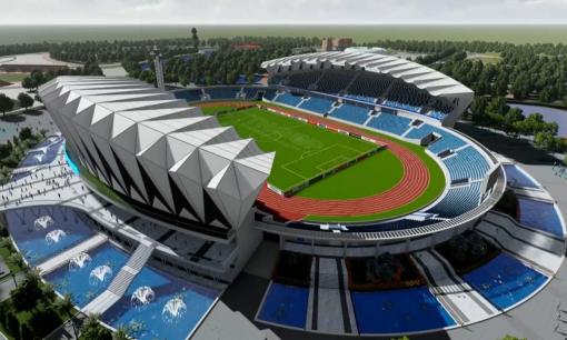 Sắp đón thêm 2 sân vận động mới tại tỉnh nhỏ nhất Việt Nam, sức chứa lên tới 10.500 chỗ ngồi