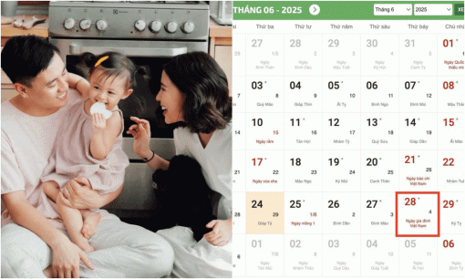 Ngày Gia đình Việt Nam 2025 là ngày nào?