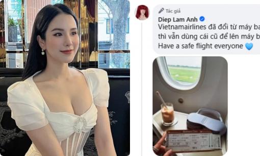 Sau sự cố 2 máy bay va chạm ở sân bay Nội Bài, Diệp Lâm Anh hiện ra sao?