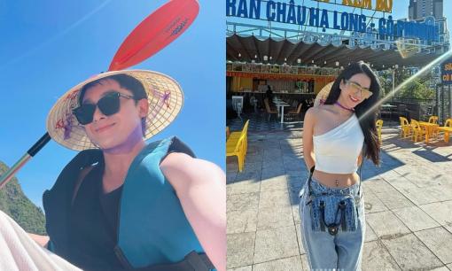 Diệp Lâm Anh và Phạm Kiên tiếp tục lộ 'hint' hẹn hò, bị soi đi du lịch chung tại Hạ Long