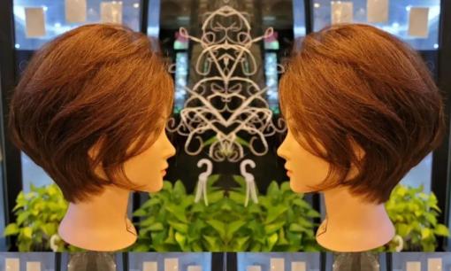 Đừng cắt tóc bừa bãi. Nếu bạn muốn đẹp, hãy chọn kiểu tóc ngắn nhiều lớp năng động, vừa thời trang vừa ba chiều