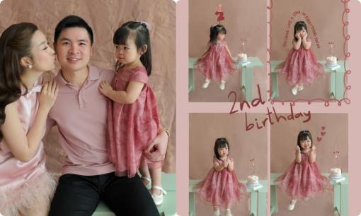 Đỗ Mỹ Linh hiếm hoi khoe ảnh chồng chủ tịch nhưng con gái lại chiếm spotlight