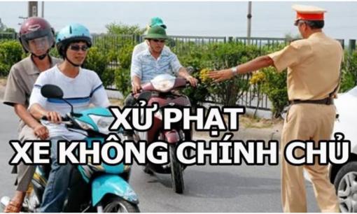 Vợ chồng đi xe của nhau, không chính chủ có bị CSGT xử phạt 6-8.000.000 đồng từ tháng 7/2025 không?