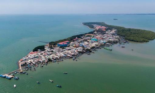 TP. HCM có 1 xã duy nhất không sáp nhập cũng không đổi tên: Nằm hoàn toàn tách biệt với đất liền