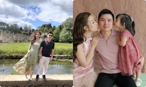 Từng bị chê kém tinh tế với vợ, chồng Đỗ Mỹ Linh nay lộ hành động cưng chiều nàng hậu 'hết nấc'