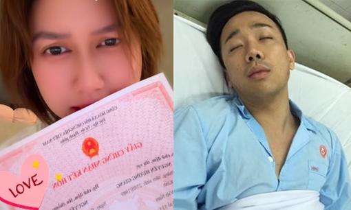 Sao Việt 13/7: Diễn viên Hương Giang đăng ký kết hôn lần 2; Trấn Thành dặn dò Hari Won 'như di chúc' lúc bệnh nặng