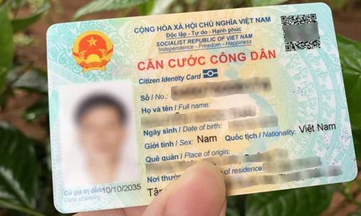 Chú ý: 4 thông tin trên thẻ Căn cước công dân tuyệt đối không được để lộ