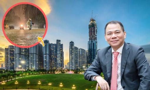 Ứng phó bão số 3: Vinhomes của tỷ phú Phạm Nhật Vượng hỗ trợ cư dân gửi xe ô tô vãng lai miễn phí