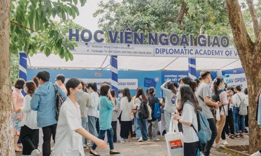 Điểm sàn Học viện Ngoại giao năm 2025: Thấp nhất 22 điểm