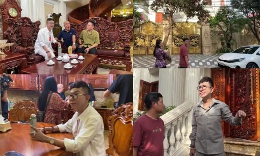 Dinh thự nghìn tỷ của ca sĩ Long Nhật: Nội thất đắt đỏ toàn gỗ quý, thiết kế xa hoa như cung điện Hoàng gia