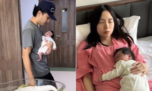 Con gái Xuân Hinh chi 60.000.000 đồng để ở cữ, rể quý nhà 'vua hài đất Bắc' bế con cực khéo