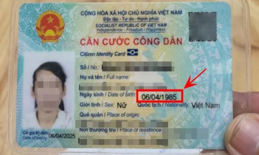Trường hợp này sinh năm 2011, 2000, 1985, 1965 chưa phải đổi thẻ Căn cước trong năm nay