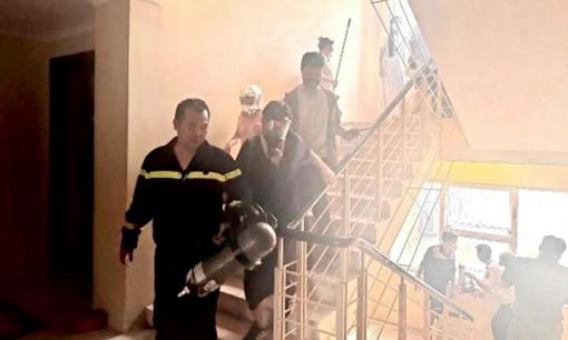 Cháy chung cư ở khu đô thị Ciputra, Hà Nội, may mắn thay 45 người thoát nạn