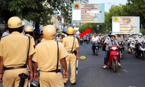 Từ nay lái xe tham gia giao thông chỉ cần mang theo Căn cước/Căn cước công dân, có đúng không?