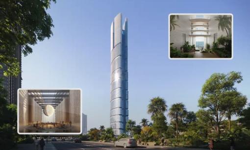 Vượt Landmark 81 gần 200m, siêu tháp tài chính 108 tầng cao nhất Việt Nam, trên đỉnh sở hữu quả cầu mô phỏng chu kỳ mặt trăng thay đổi theo từng giờ