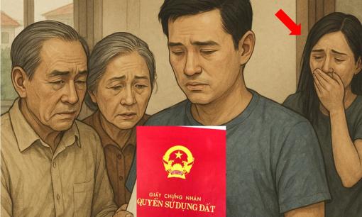 Bố mẹ chia đất cho riêng con trai thế nào để không mất lòng con dâu?