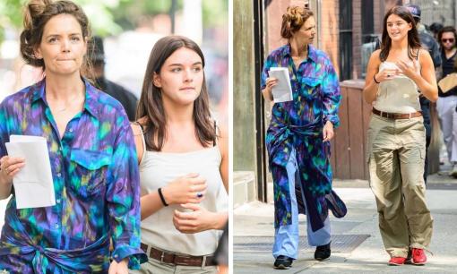 Mẹ con Suri xuất hiện với hình ảnh gây chú ý sau khi Tom Cruise công khai hẹn hò mỹ nhân kém 26 tuổi 