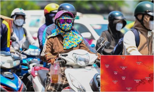 Hà Nội nắng nóng đỉnh điểm lên mức 44 độ C, đợt nắng nóng ở miền Bắc kéo dài đến bao giờ?