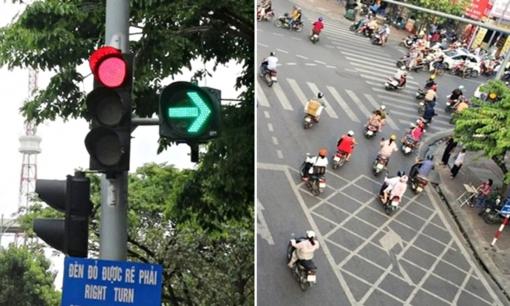 Có thể phạt tới 20 triệu đồng nếu rẽ phải khi đèn đỏ, CSGT chỉ ra các trường hợp được phép
