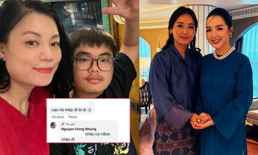 Sao Việt 21/8: Vợ Xuân Bắc 'khẩu chiến' với dân mạng khi Bi Béo bị nhắc 'cạo ria mép'; Giáng My chụp ảnh cùng Hoàng hậu Bhutan