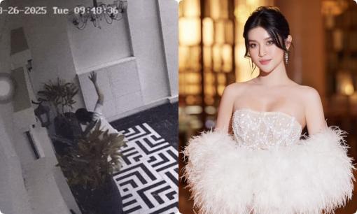 Á hậu Huyền My té ngã trong biệt thự bạc tỷ