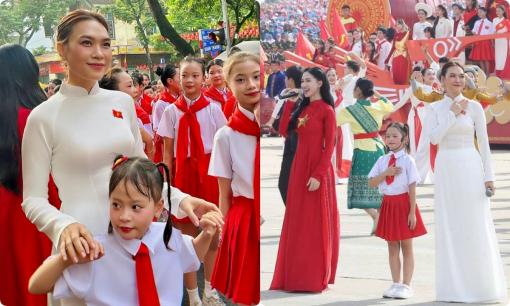 Bé gái 7 tuổi hát 'Tiến quân ca' cùng Mỹ Tâm ở Quảng trường Ba Đình là ai?