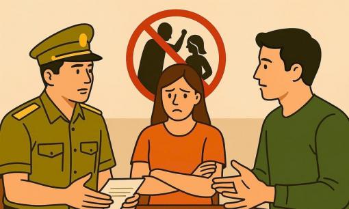 Chính thức từ hôm nay, công an xã sẽ thực hiện giám sát người có hành vi bạo lực gia đình