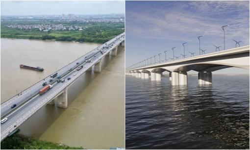 Hàng triệu người dân Hà Nội, Hưng Yên đón tin vui lớn: Sắp khởi công hai 'siêu cầu' 15.000 tỷ đồng vượt sông Hồng