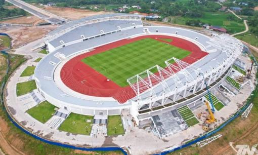 Sân vận động 22.000 chỗ ngồi lớn nhất vùng Trung du, miền núi phía Bắc sắp được đưa vào sử dụng 