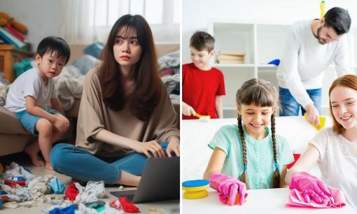 Bố mẹ 'gọn gàng' hay 'bừa bộn' dễ nuôi dạy con thông minh hơn? Nhiều cha mẹ sốc khi biết kết quả từ các nhà tâm lý học 