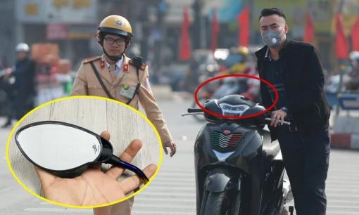 Đi xe máy không có 2 gương chiếu hậu sẽ bị xử phạt bao nhiêu tiền kể từ 31/12/2025?