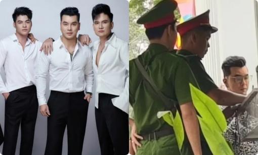 Ưng Hoàng Phúc xuất hiện tại trụ sở Công an TP.HCM